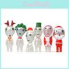 Fairy Tale Elf Santa Claus Resin Figure With Garden Style For Christmas Party Decoration And Collectors