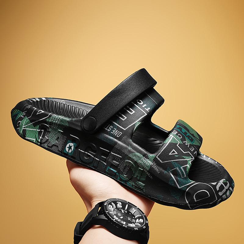 Fashion 2024 New Summer Men's Sandals Casual Shoes EVA Light Sandals Outdoor Beach Flip-flops Fashion Wading Sandals Men's Shoes