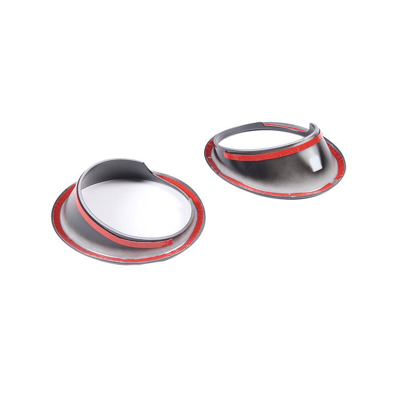 2 Pcs For BMW X5 F15 2014-2018 ABS Chrome/Carbon fiber/Black Car Front Fog Lamp Decoration Cover Trim Car Accessories