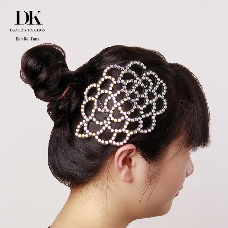 

Dan Kai Latin Dance Headwear & Jewelry for Women and Children, Performance Hair Accessories with Hairpin золотий