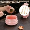 PAVIKE Matcha Tea Whisk Set (Long Handle) - Tea Ceremony Utensils, Matcha Whisk and Muddler Set, Perfect for Beginners, Matcha, Long Handle, Bamboo