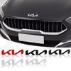 KN ABS Plakette Auto Front Logo Aufkleber Für Neuen Kia Stoßstange Hinten Heckklappe Kofferraum Aufkleber Auto Heck Emblem Aufkleber Styling Zubehör