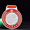 Running Runner Gold Medals Trophy Award With Neck Ribbons Express Medal Various Souvenir School Sports Prize Gift Custom Made