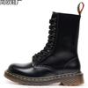 Tooling Boots Women's Hole Couple Short Boots Men's and Women's Leather Boots Round Head Trend Beauty Machine