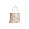 City Artificial Leather Tote Bag, Shopping Bag, Handbag, Shoulder Bag Large Women's Chalk White CF342-IMCHK