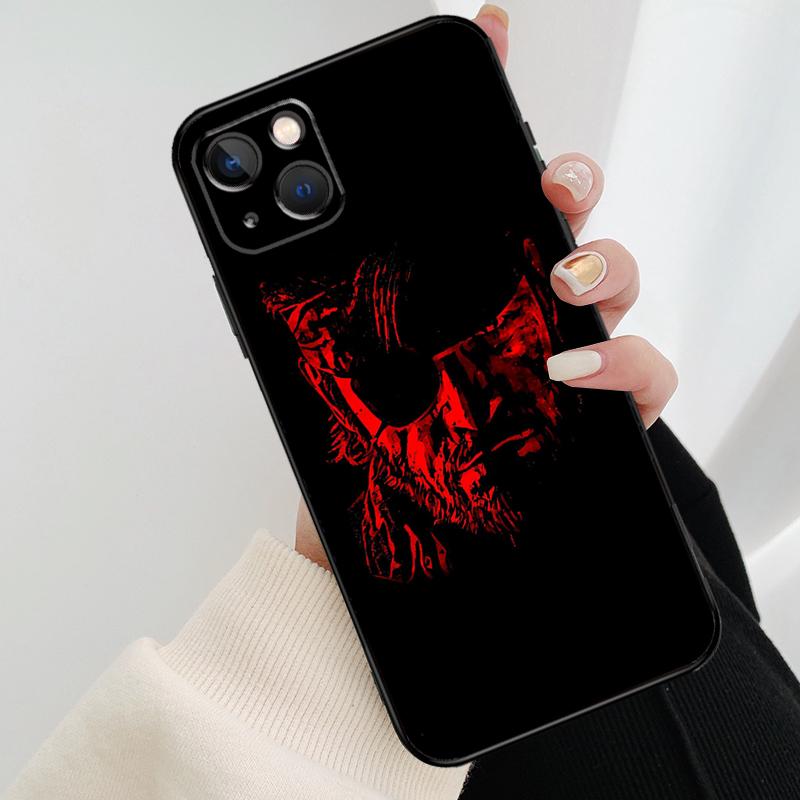 Metal Gear Solid Phone Case For iPhone 11 12 13 14 15 16 Pro XS Max Mini Cover For iPhone X XR Plus Back Case