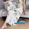 2025 Summer High Waist Women's Slimming Loose Fit Culottes - Petite Draping Wide-Leg Pants