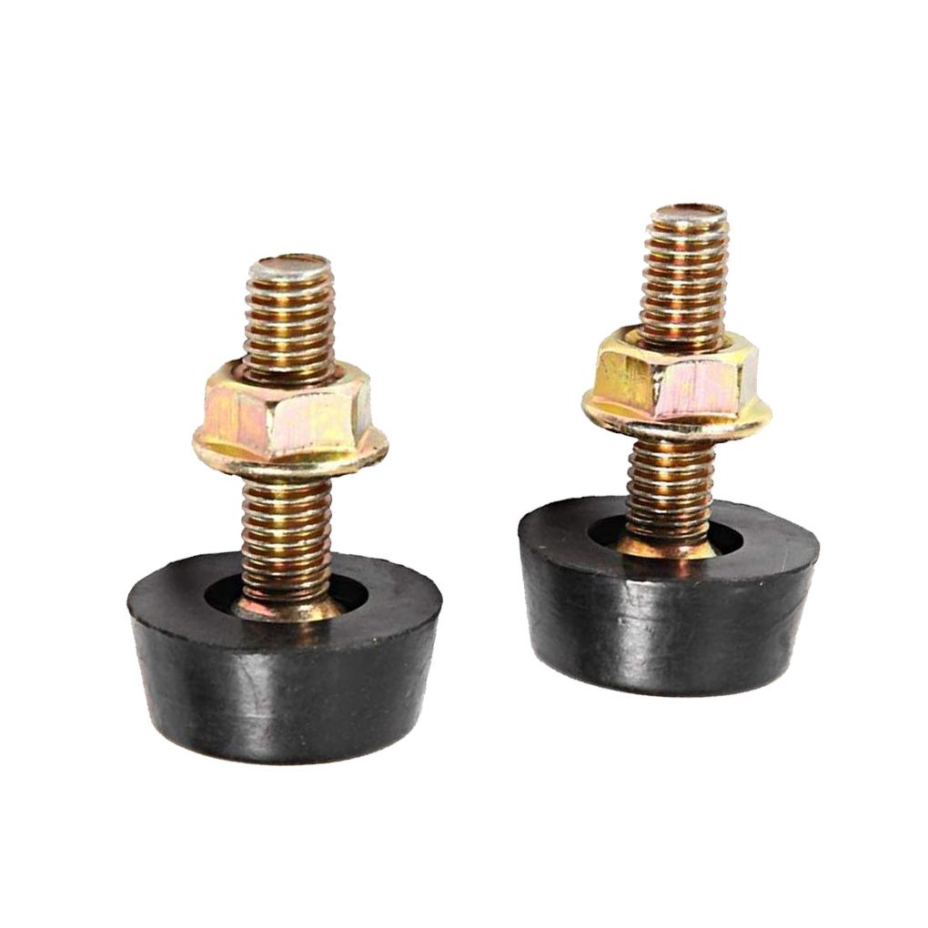 

2 Pieces Bonnet Adjuster Automotive Bump Stop Professional Fixing Replacement Bumper Stopper Maintenance Accessory Spare