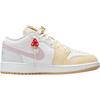 Jordan Air Jordan 1 Low Top Skateboard Shoes White Unisex IB8861-151