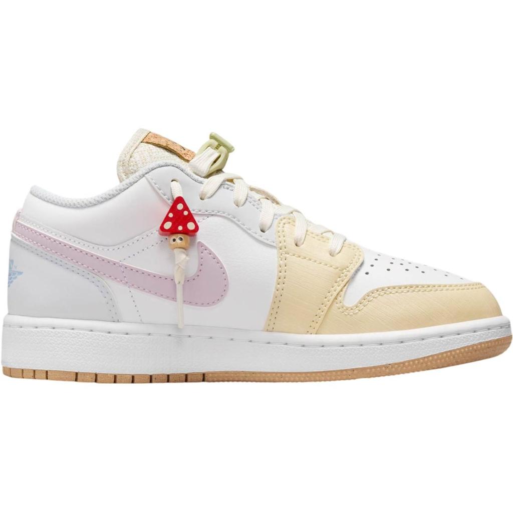 Jordan Air Jordan 1 Low Top Skateboard Shoes White Unisex IB8861-151