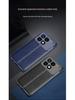 Redmi Note 15 Pro/K80 Pro Leather Texture Soft Case - Plain Leather Protective Cover