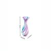 3D Printed Gradient Flower Vase Unique Twisted Design Modern Vase for Living Room Coffee Table Floral Arrangement Decor