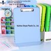 Large Capacity A4 File Box with Pen Slot & Clipboard for A5 Paper Storage