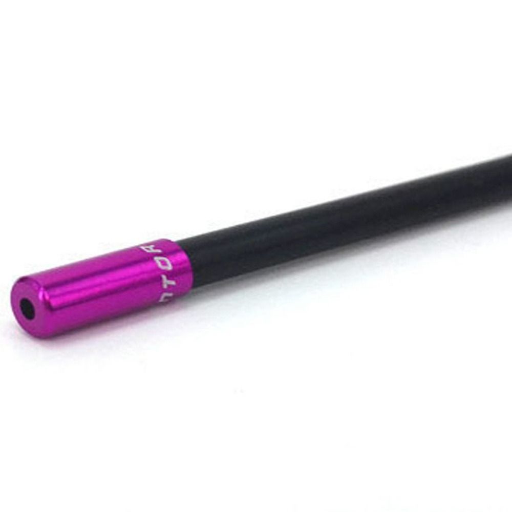 5PCS Fine Polish Bicycle Shift Brake Cable Cap Anodizing Technology Shift Cable Cover  Bicycle