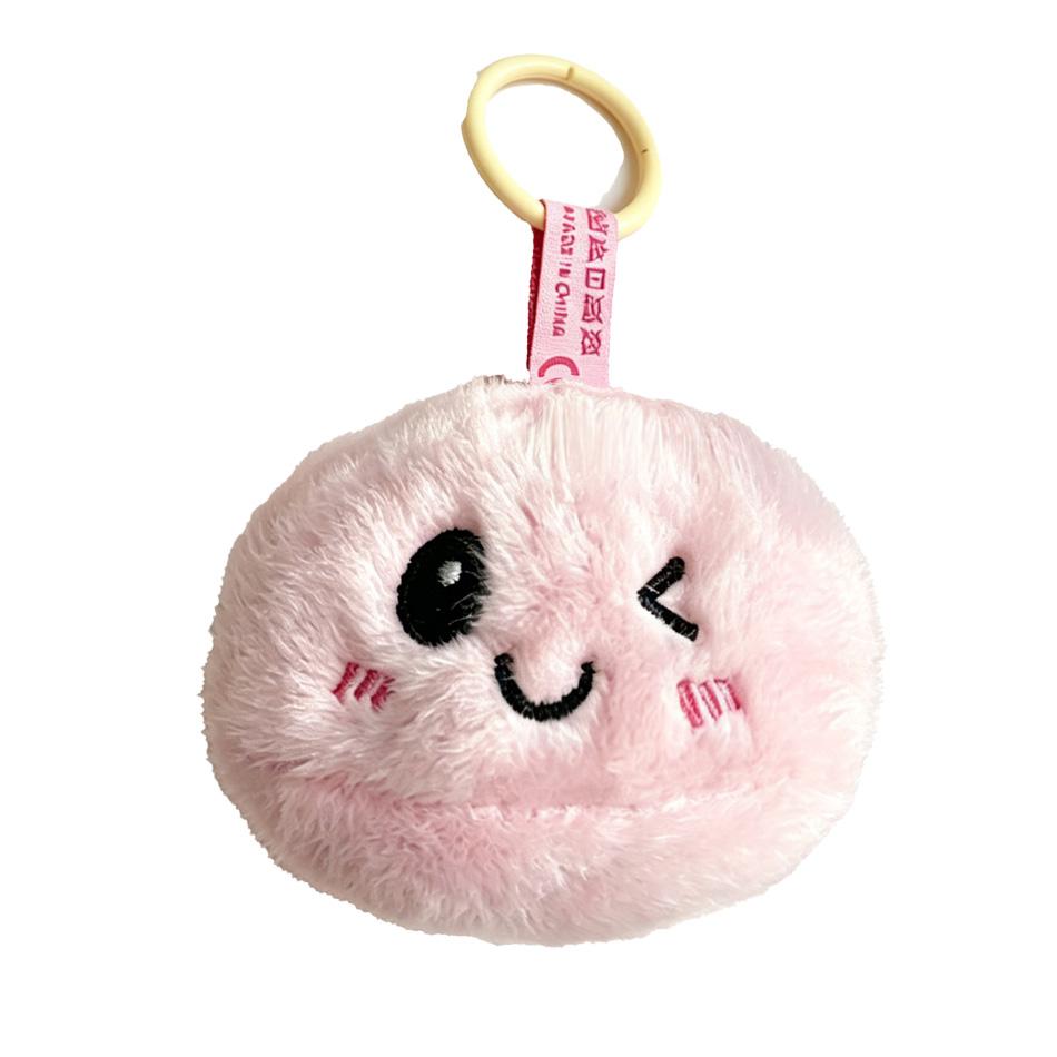 

Cartoon 2026 New Style Bag Hanging Cute Simulation Dumpling Plush Keychain Backpack Pendant Toy Gift Present
