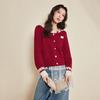IEF Women's French Style Knitted Top