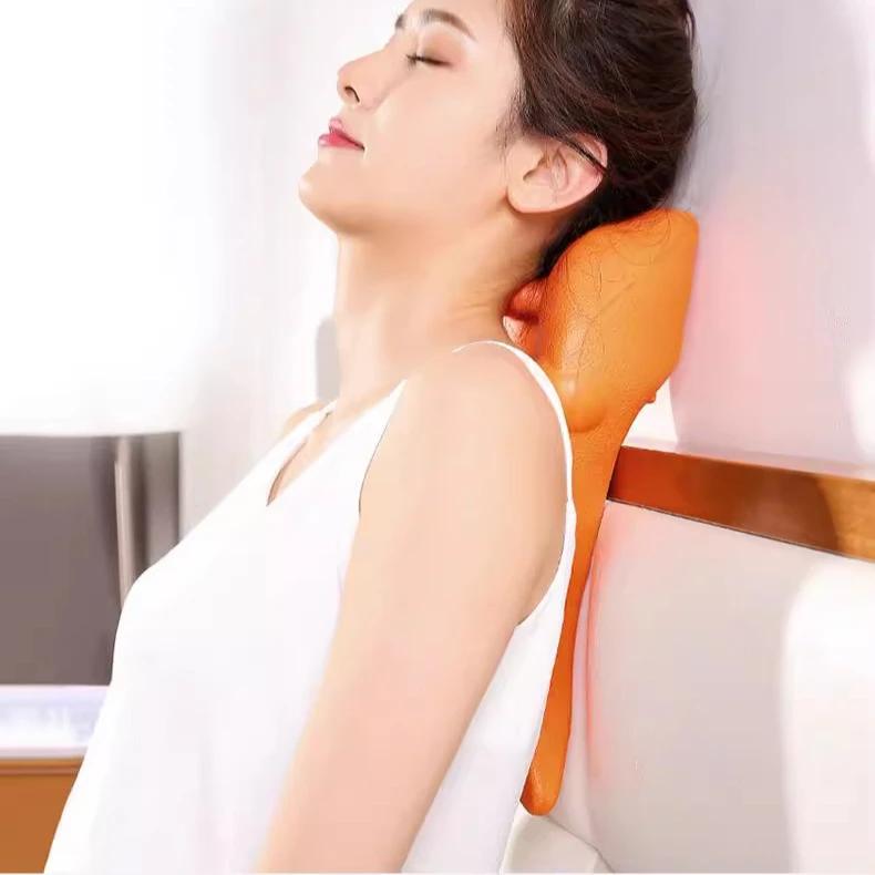 Cervical Traction Device Neck Stretcher Massager for Neck Shoulder Stretcher Trigger Point Massager Tool Neck Support Device