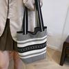 Large Capacity Geometric Shoulder Bag Mommy Bag Casual Shoulder Bag  Outdoor
