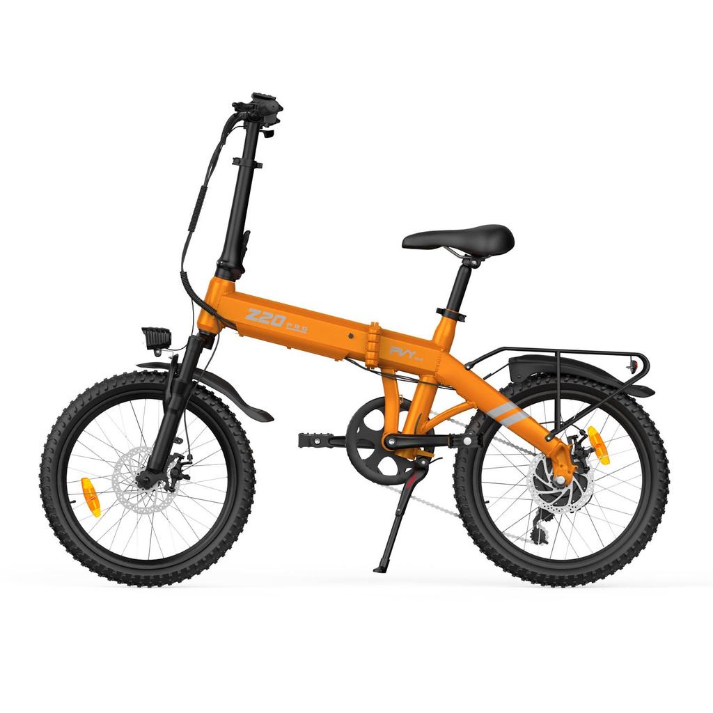 PVY Z20 PRO EVO City Folding E-Bike 20 Inch Fat Tires Outdoor Convenient Unisex Electric Bicycle 500W Motor 36V14Ah  Multi Terrain Electric Bike