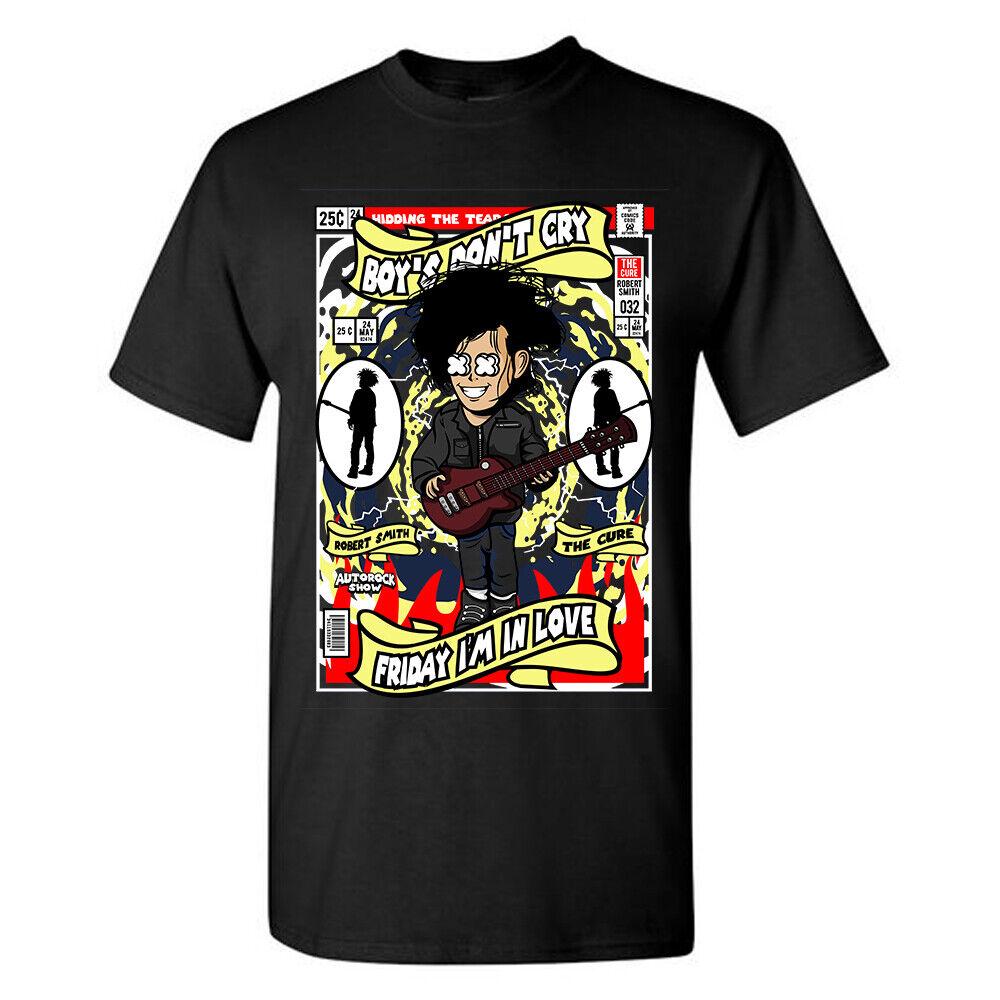 

Винтажная футболка Robert Smith Pop Funko Music The Cure Rock футболка унисекс