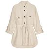 Zaprha 2025 New Arrival Fashion Linen Blended Loose Long Sleeves Tour Hunting Jacket Lapel Shirt for Women 3046175