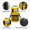 Multifunktionaler wasserdichter PVC-Trockenbeutel Rucksack mit Netztasche & Gurten für Wandern Bergsteigen Rafting Camping & Radfahren