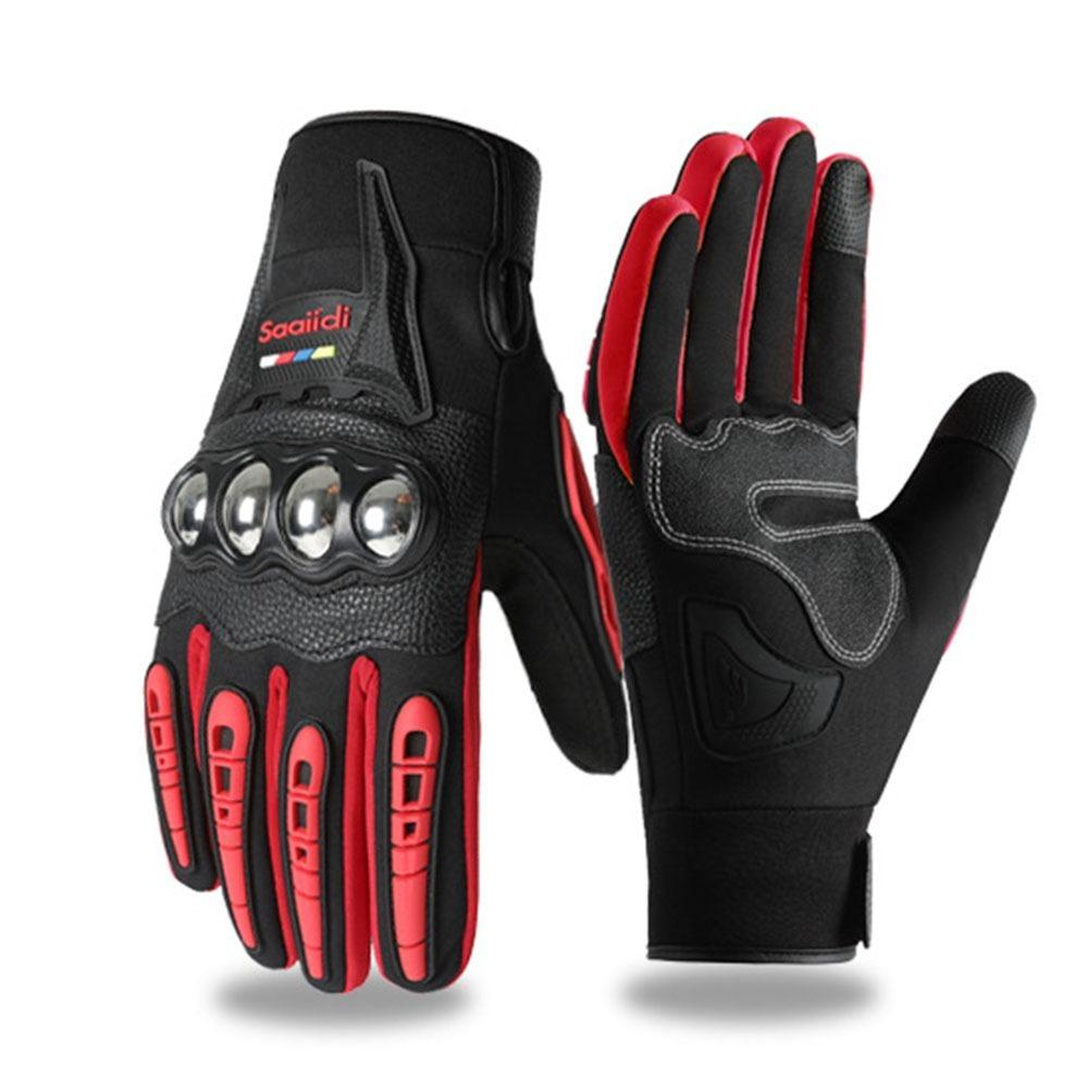 Wear-resistant Motorcycle Gloves Breathable Moto Biker Gloves  for Autumn Winter