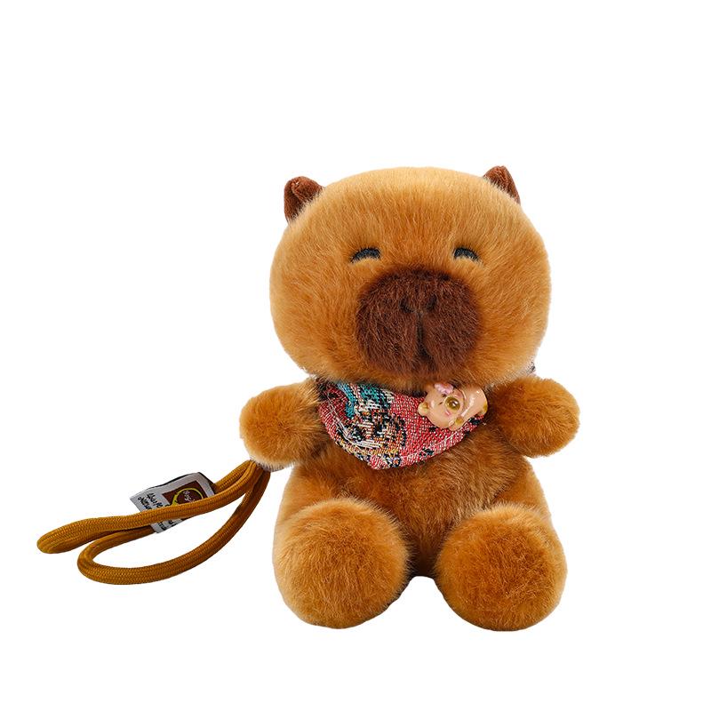 

Cute Squirrel Raccoon Plush Animal Doll for Kids Sleep, Gift, or Decor 6-inch (0.12 kg) with scent and particles