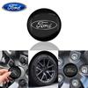 Samolepka na auto Ford 4ks Krytka náboje kola auta Kovové nálepky se znakem Pro Ford Focus 2 MK2 3 4 MK3 4 ST Mondeo Festiva Fusion Oblek Fiest