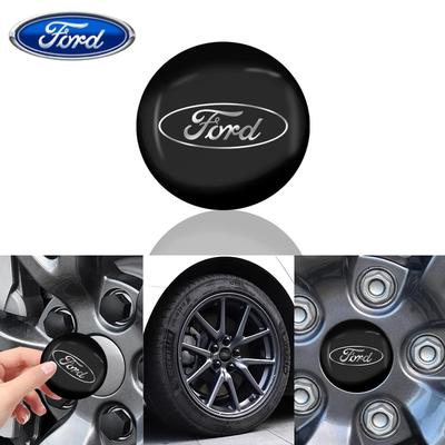 Autoaufkleber Ford 4 Stück Auto Radnabenkappe Metall Emblem Aufkleber Für Ford Focus 2 MK2 3 4 MK3 4 ST Mondeo Festiva Fusion Anzug Fiest