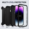 Military Grade Heavy Duty Armor OTT Phone BOX Case for IPhone 17 16 15 14 Plus 13 12 Pro Max Shockproof Belt Clip Holder Cover