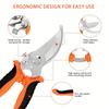 Heavy-Duty Garden Pruning Shears Set, Multi-Functional Pruning Shears/Fruit Picking Shears/Branch Cutters