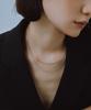 Novice Tokyo Overlap Chain Necklace 2 Set [Stainless] / Silver