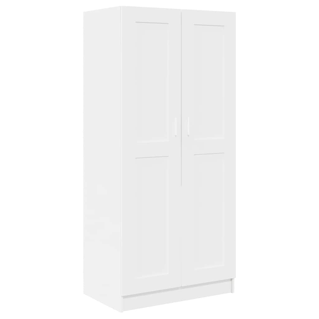 Wardrobe White 82.5 x 51.5 x 180 cm Engineered Wood