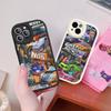 Action Movie Series Fast F-Furious Phone Case For IPhone 16 15 14 13 12 11 Pro Max Plus Leather Cover