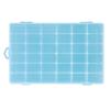 36 Grid Rectangle Plastic Jewelry Box Compartment Storage Box Case Jewelry Earring Bead Craft Display Container Organizer