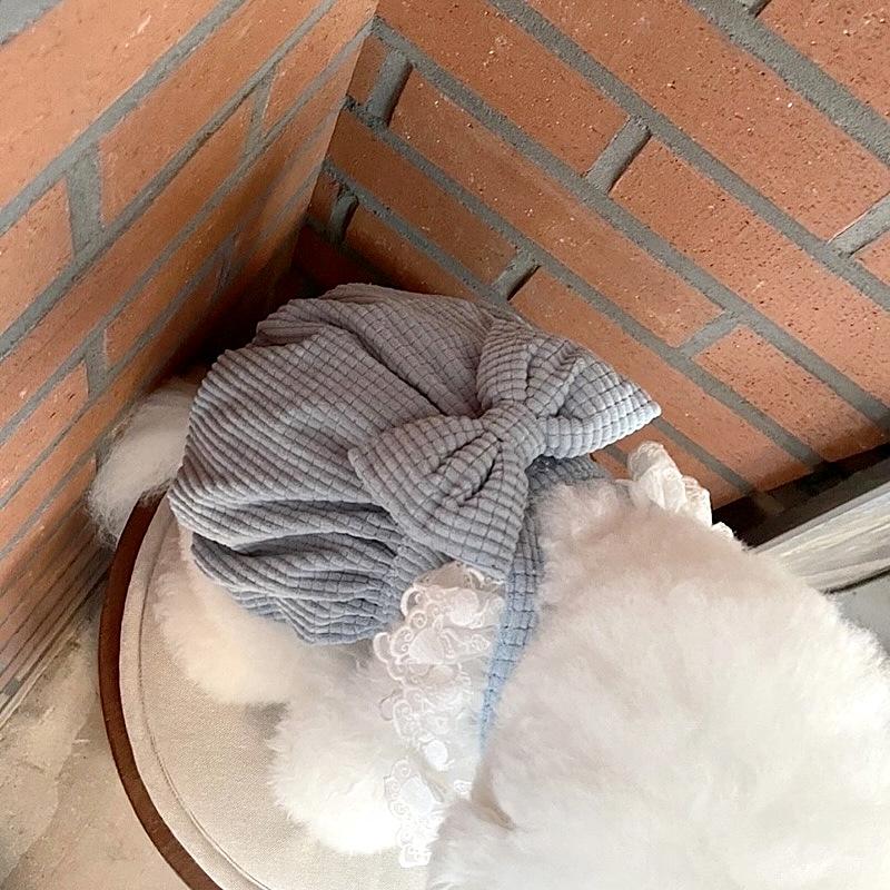 Small Dog Princess Dress Pet Bowknot Skirt Autumn Winter Sweet Sweater Cat Fashion Warm Coat Puppy Harness Chihuahua Yorkshire