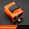 Motorcycle 12V Adjustable Speed Turn Signal Flasher with Buzzer and Strobe Controller