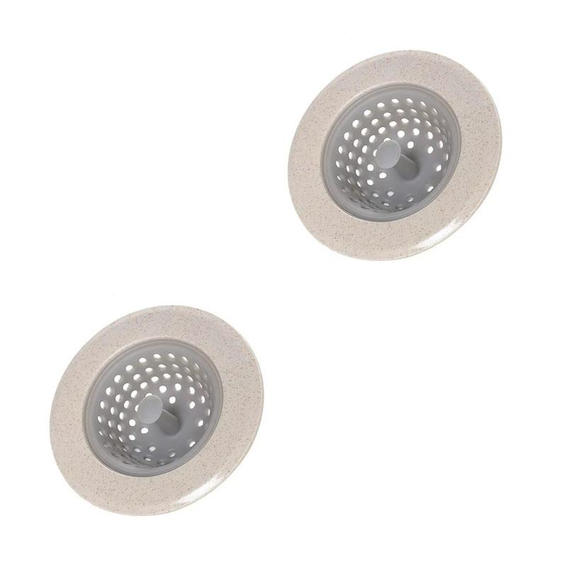 1/2/4pcs Silicone Anti-Clogging Filter Portable Sink Strainer Bathroom Kitchen For Drains Cover Hair Waste Plug Filter Strainer