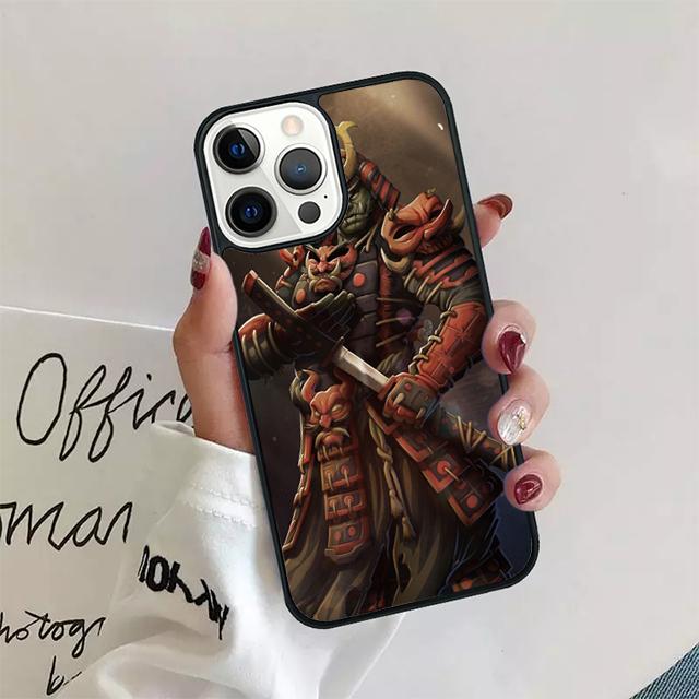 Samurai Krieger Schale Hülle Für iPhone 17 Air 15 16 14 13 12 Pro Max 11 Pro Max Plus Handyhülle Abdeckung