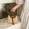 Fashion Spring/Summer Knitted Handbag for Women - Zipper - Shoulder Crossbody Tote Bag