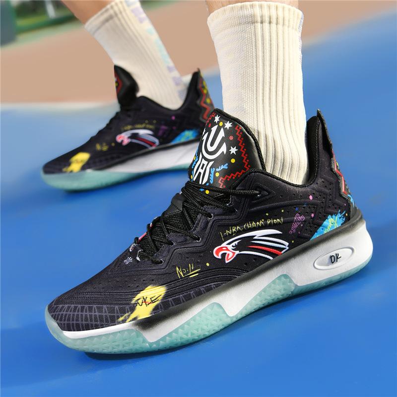 

Детские баскетбольные кроссовки тренировочные кроссовки для мальчиков и девочек юношеские соревновательные кроссовки внешнеторговые кроссовки для занятий спортом на открытом воздухе 45 большой размер 45