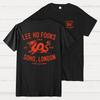 Lee Ho Fooks Vintage Resto Voor- en Achterkant Bedrukking 100% Katoen Zomer Casual Koel Los T-shirt