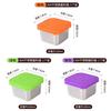 Stainless Steel Food Storage Container With Silicone Lid For Home Use And Portable Meal Prep
