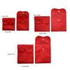 Soft Velvety Jewelry Storage Pouches, 10 Separate Snap-Button Bags for Sorting, Travel Carrying, and Gift Presentation