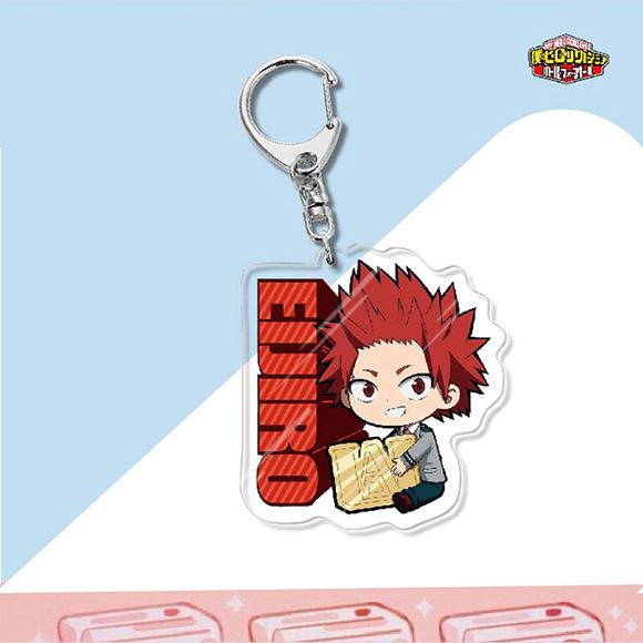 Anime Games My Hero Academia Akrylový přívěsek na klíče Kovový prsten Taška na klíče Dekorace na klíče Doplněk Dárek Anime Dárky Přívěsek