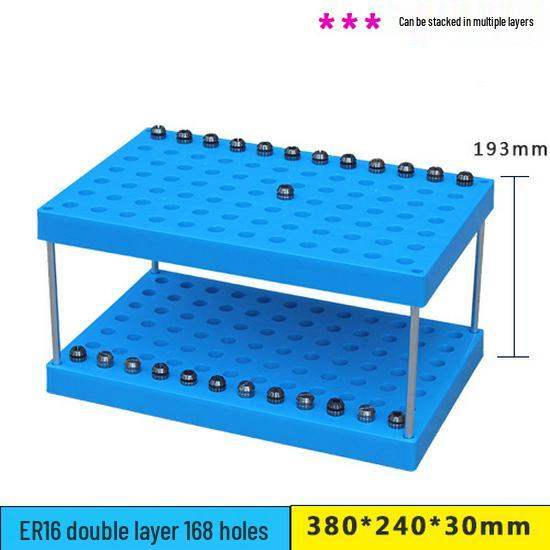 CNC Tool Storage Box for Drill Bits, Taps, Collets, Chucks, and End Mills