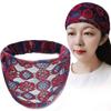 Non Slip Mesh Flower Headband Hollow Wide Side Head Wrap Sweet Lace Hairbands  Party