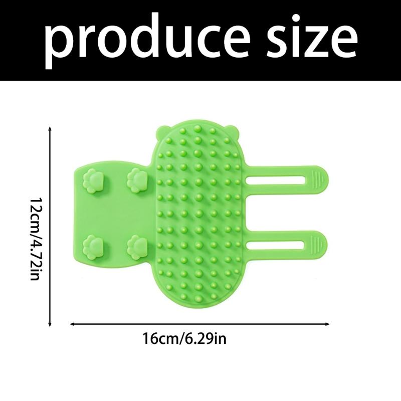 3PCS Cats Grooming Tool SelfCleaning Scratcher Brush Soft Silicone Bristles Massage Tool For Reducing Shedding Balling