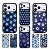 Nazar Boncugu Evil Eye Mobile Phone Case Compatible with IPhone 17 16 15 14 13 12 11Pro Max 17 Air Cover